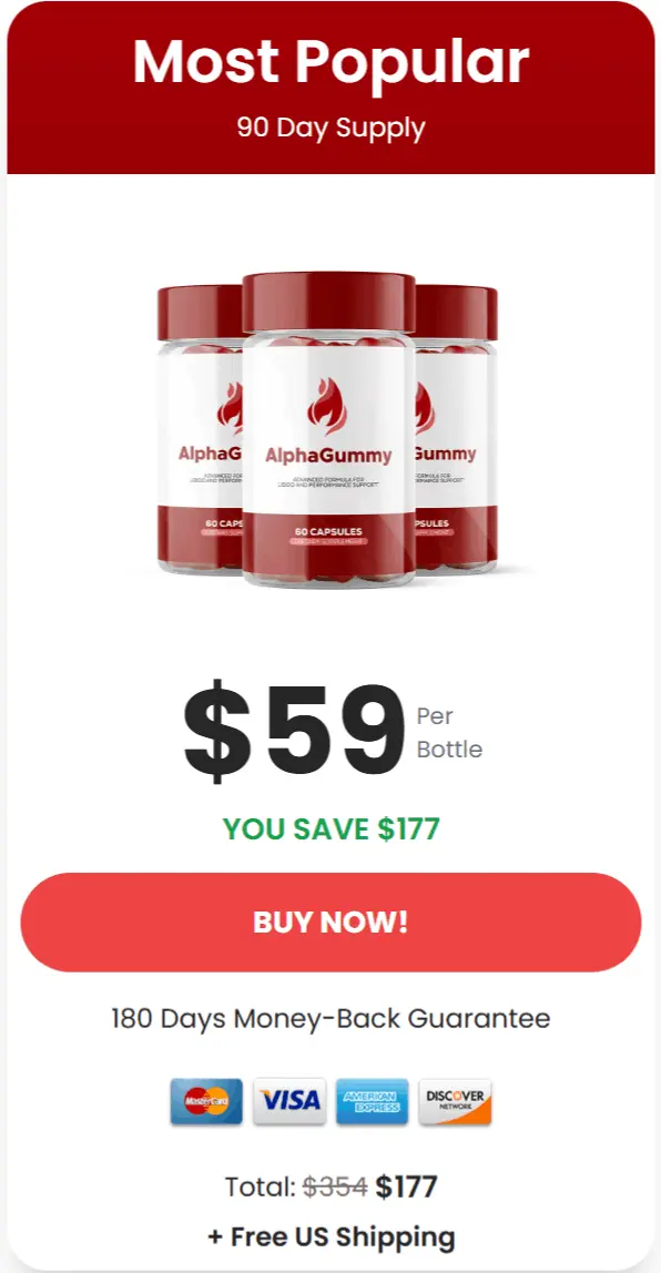 Alpha Gummy best offer price